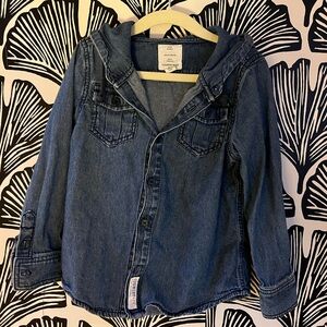 Country Road Denim Hooded Jacket Kids